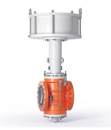 Pneumatic DBB Plug valve